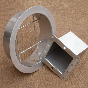 Duct sections manufactured from 304 stainless steel